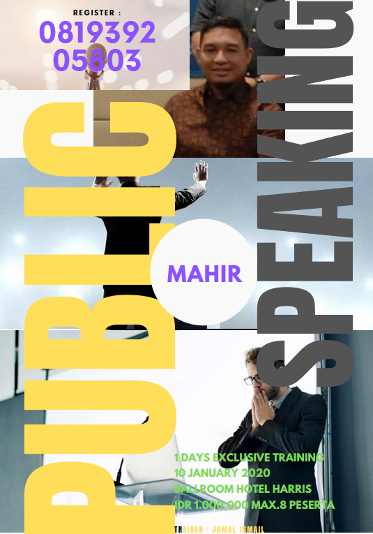 Mahir Public Speaking Exclusive Training